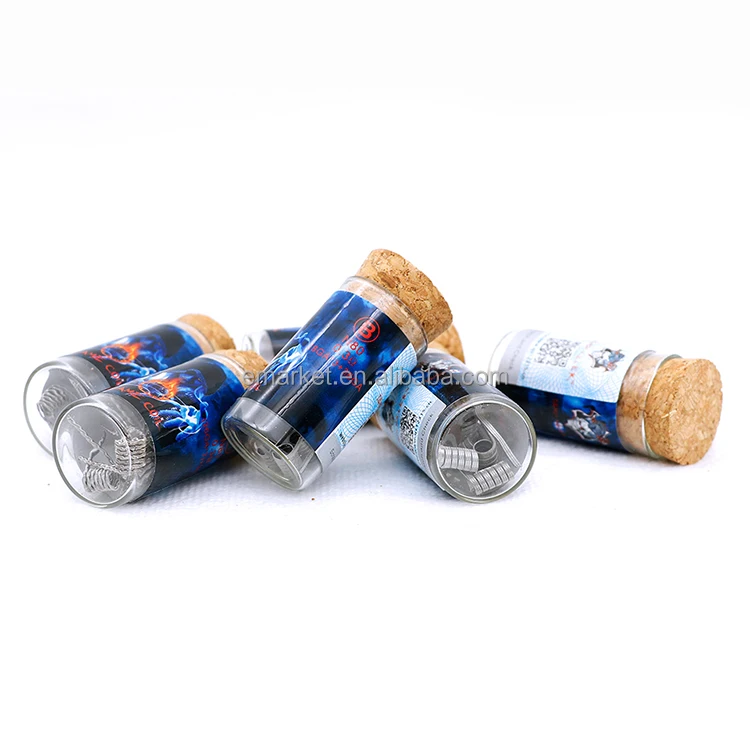 
2017 High Quality Electronic Cigarette Prebuilt Demon Killer N80 Flame Wire and Demon Killer N80 Flame Coil 