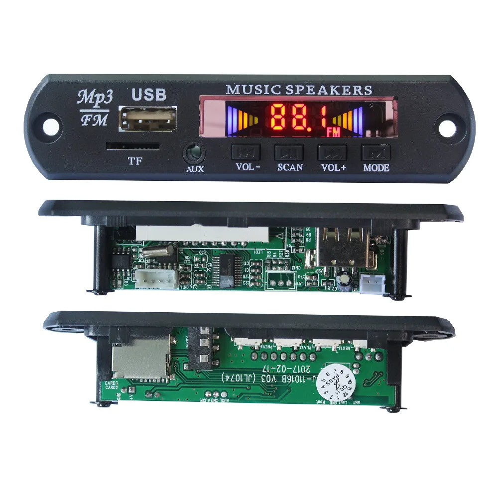 Factory Outlet JLH 11016B Dancing Screen 5V Audio Mp3 Player Decoder Board From China