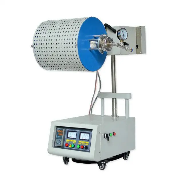 
Laboratory High Temperature Multiple Position Horizontal Vertical Rotating Tube Furnace 