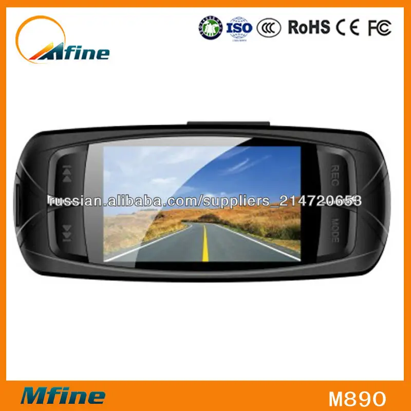 2,7-дюймовый FHD 1080P Автомобильный черный ящик с сверхширокоугольная Просмотр