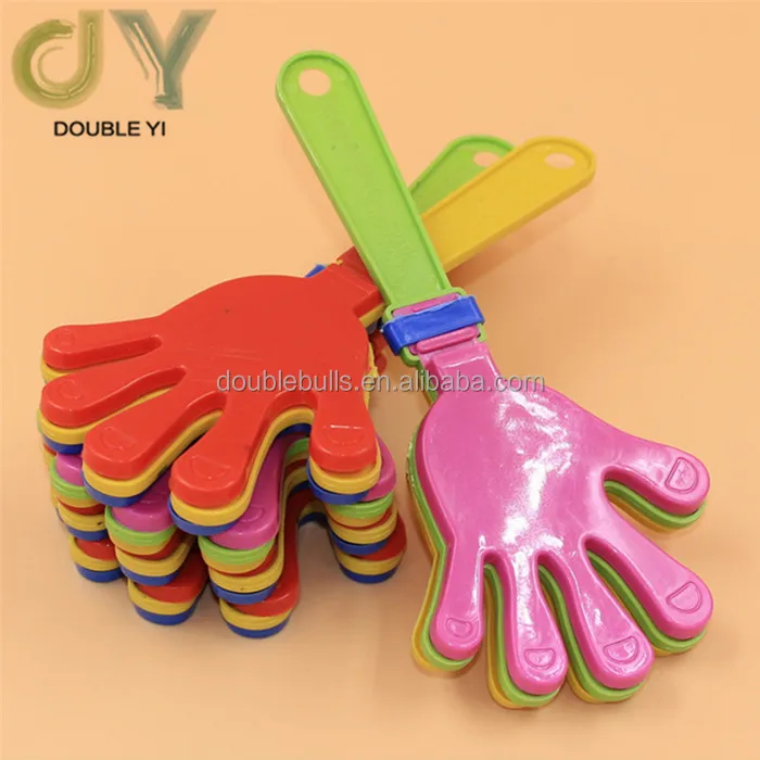 Eco-friendly Plastic Toys Hand Clappers / Sports Clap Hands
