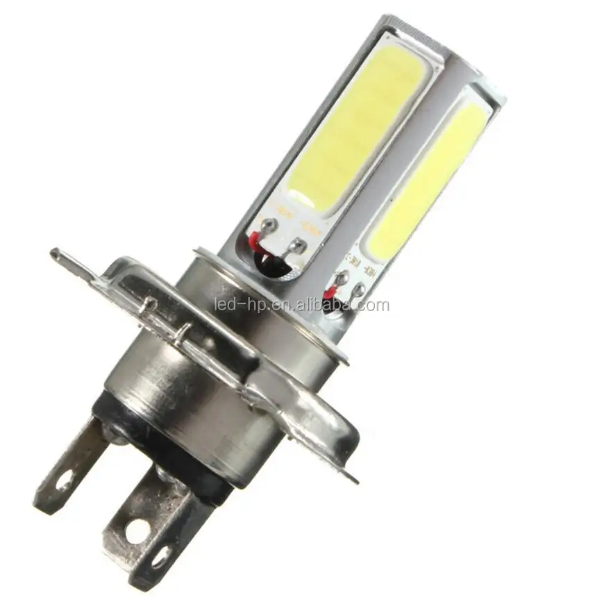 Белые Автомобильные светодиодные противотуманные дневные ходовые огни COB 20 Вт H4 DRL лампа постоянного тока