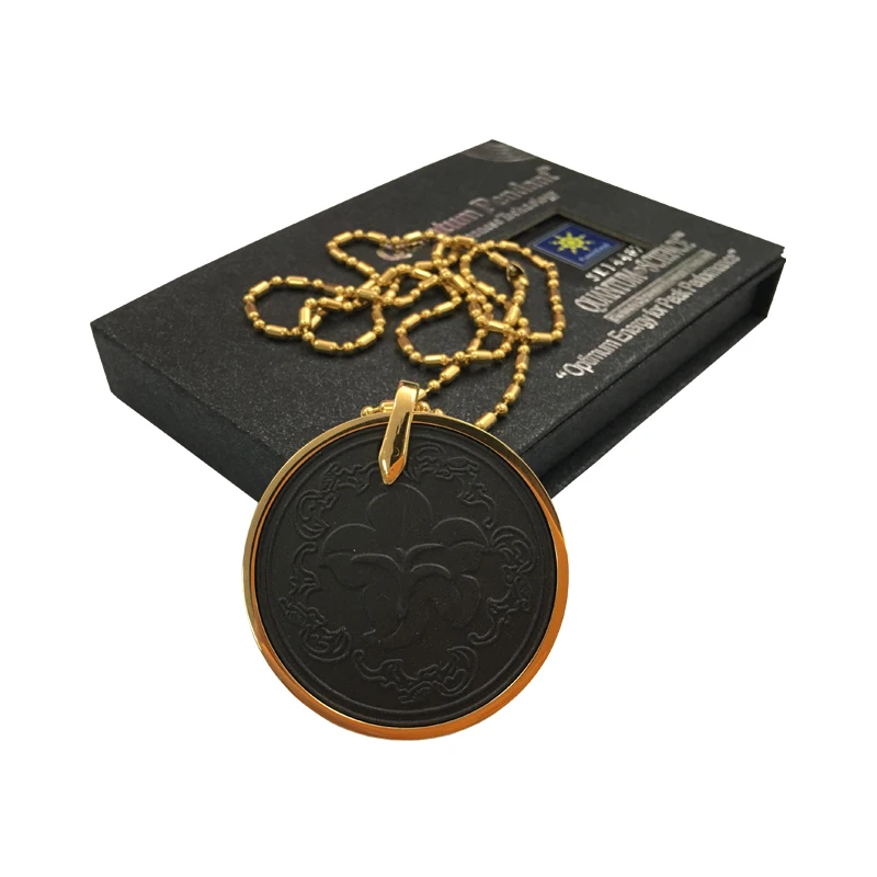 Quantum Lava Scalar Energy Pendant/Natural Quartz Crystal Point Pendant