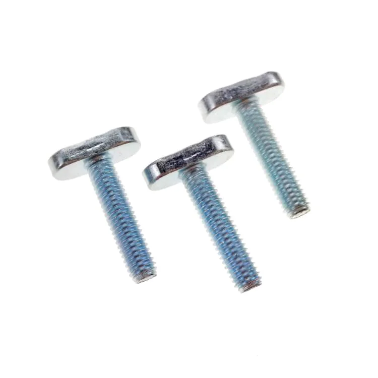 Galvanized Harden Metal Steel T Bolts High Tensile Strength Fastener M8 X 25