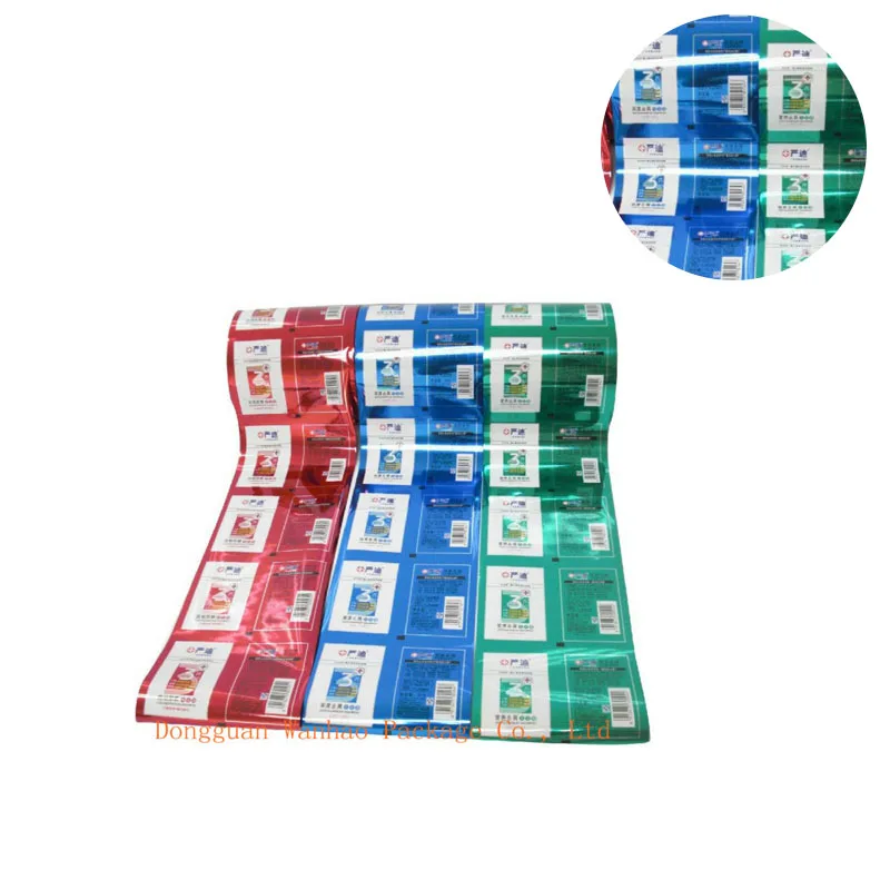 Roll  plastic film for snack food stick bar packaging film