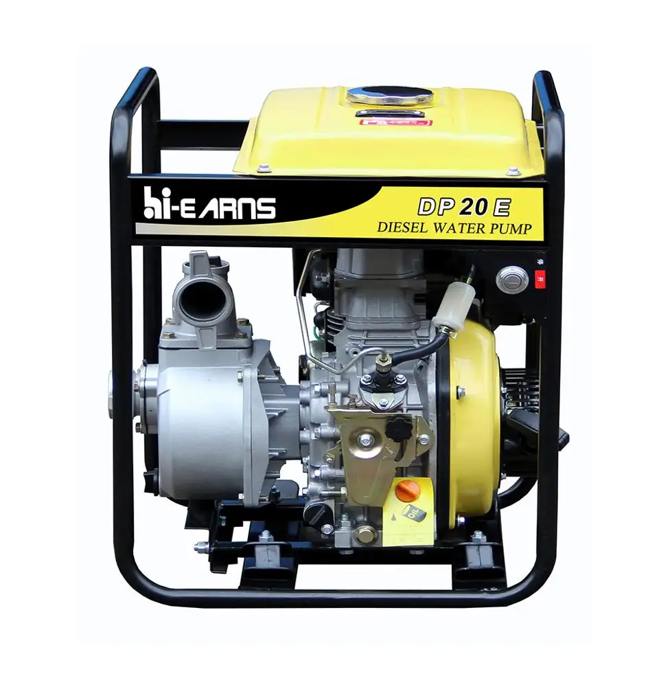 
Recoil start 2 inch farm use diesel engine irrigation 5hp water pump with big fuel tank 