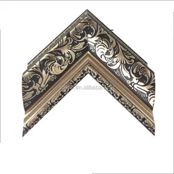 Factory Wholesale Ornate Plastic Mirror Frame Moulding for Mirrors