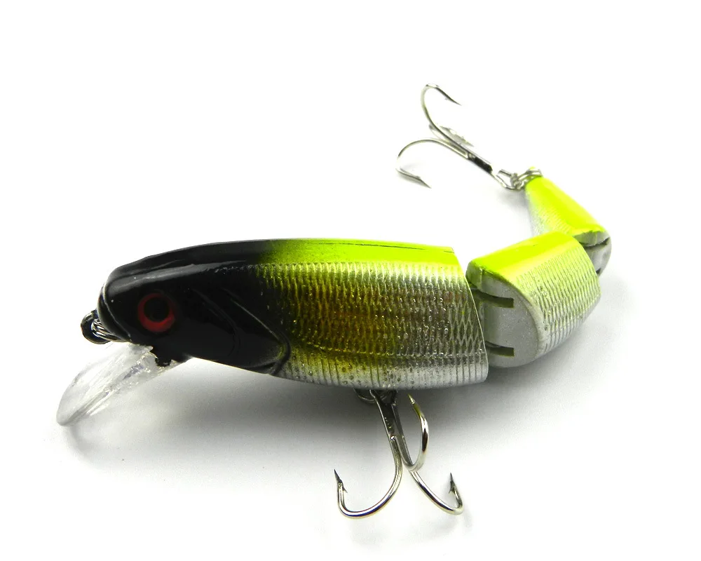 10.5cm/14g Multi-jointed Fishing Lures 3 Segment Lifelike Bait Swimbait Plastic Hard Baits Wobblers Fishing Bait