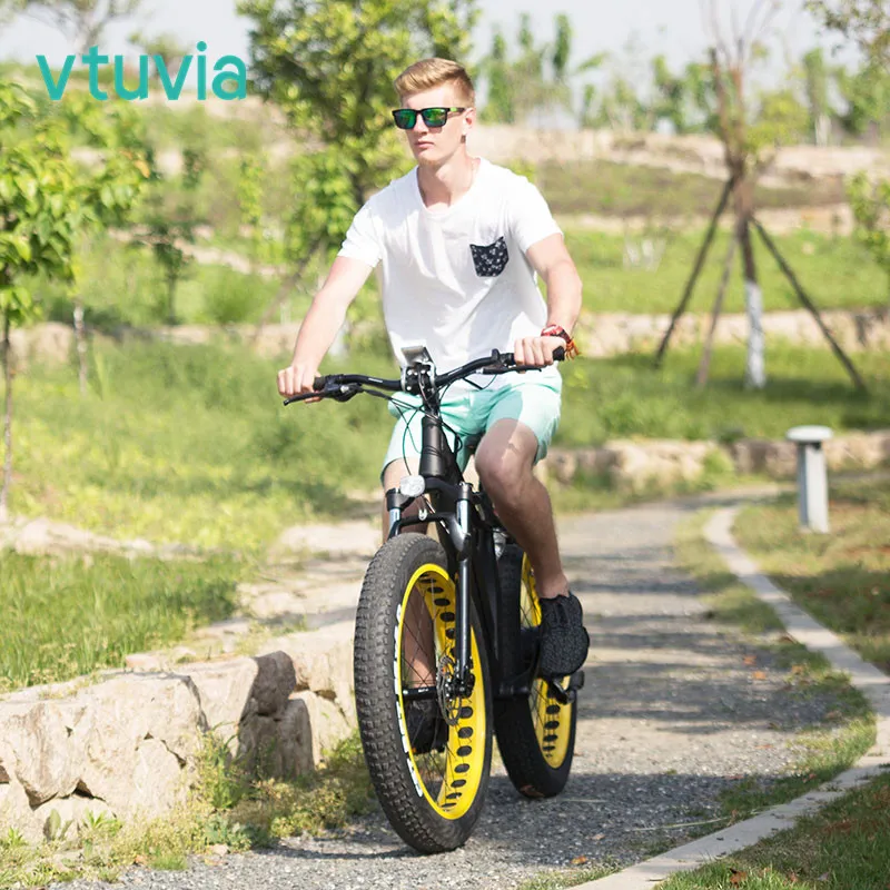 26' mountain Sepeda listrik 750W fat tyre rower elektryczny