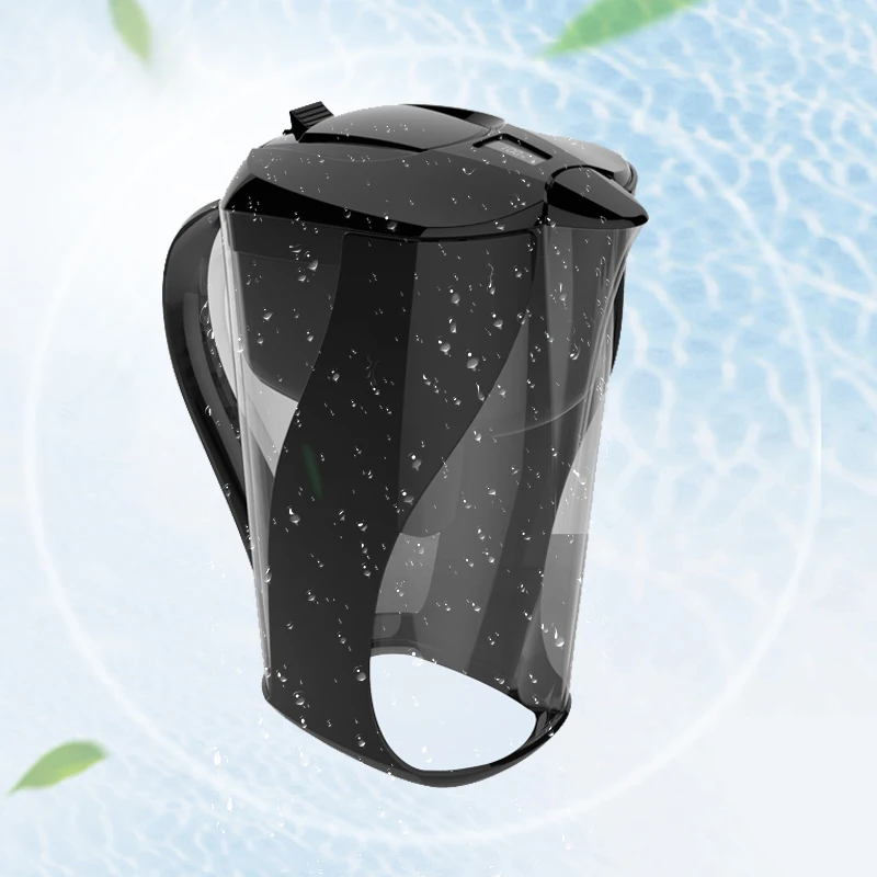 Alkaline Water Ionizer Filter Pitcher Portable 3.5 Liters Improve PH and ORP Filter Cartridges