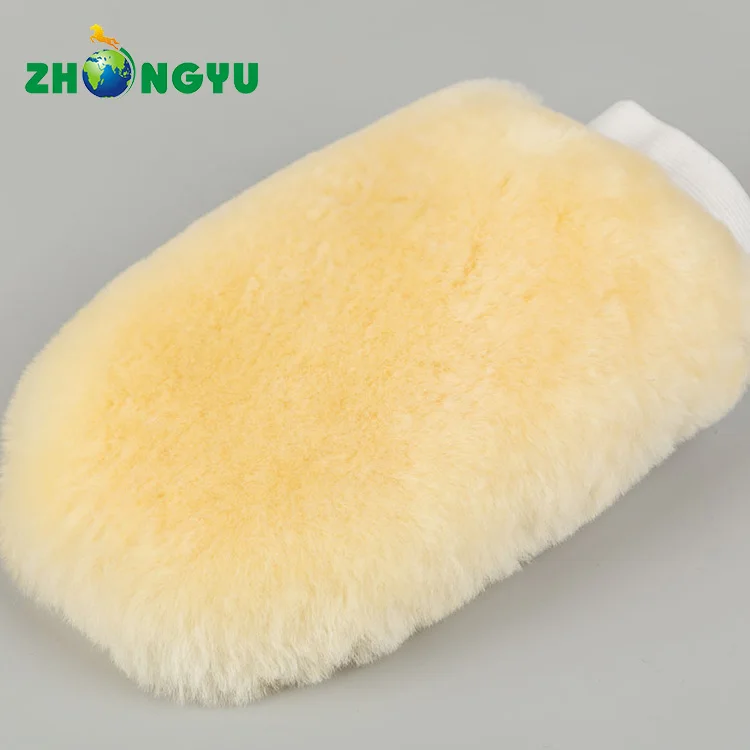 
sheepskin lambswool wash mitt sale 