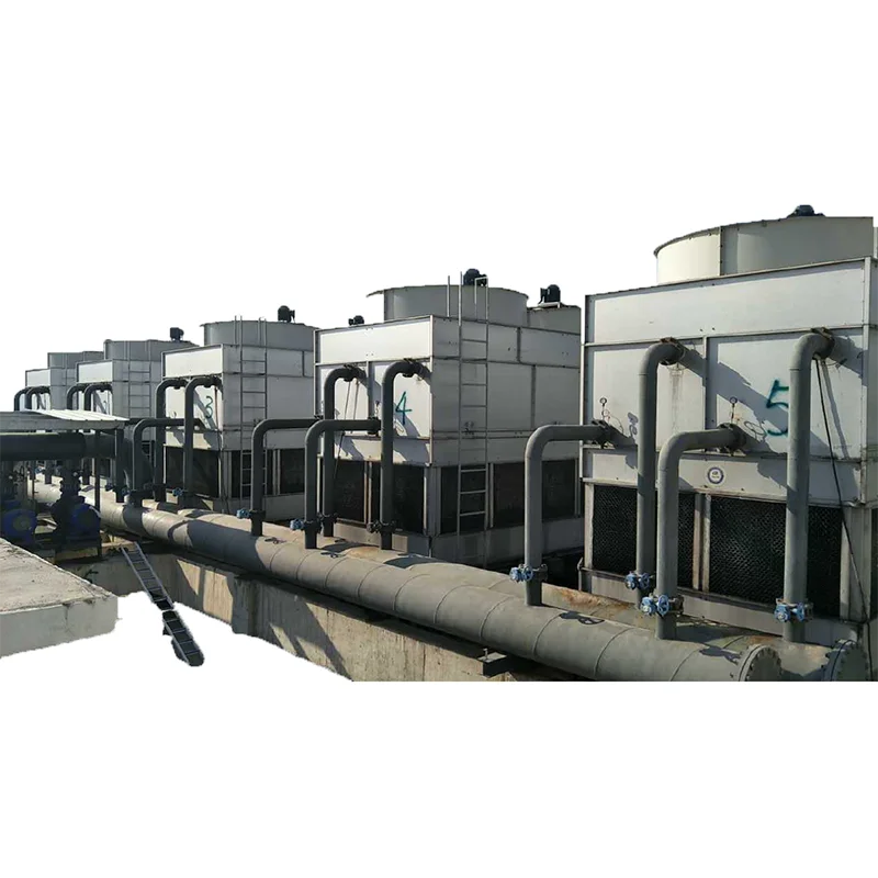 Промышленный поперечный поток (прямой переменный ток) типа охлаждающая башня Механическая вентиляция