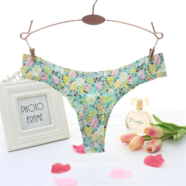 
Thong Sexy T-back Sexy Girls Solid Color lingerie women Panties 
