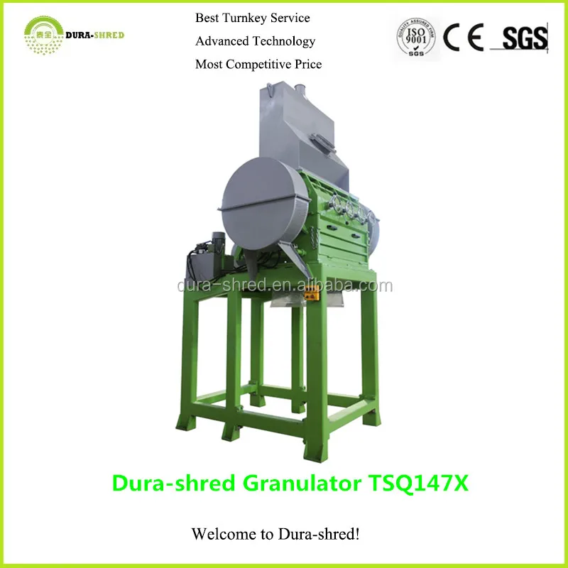 Portable Dura-shred Waste Tire Recycling Rubber Chips Machine Mobile Recycling Line