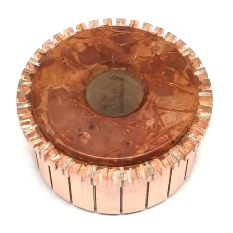 high quality OD56.8*ID18*L35-21 segment auto starter armature motor commutator