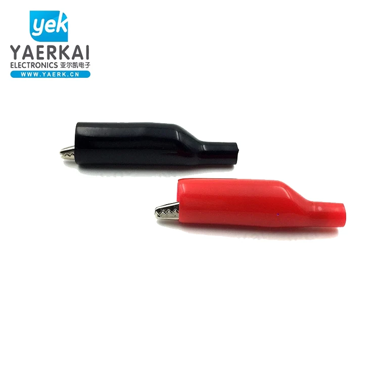 
Customizable production Nickel-plated-iron 5A 55mm zinc test metal alligator clip 