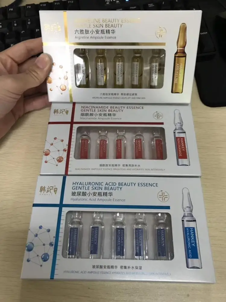 Wholesale HANKEY Beauty Skin Care Moisturizing Brightening Nicotinamide Serum Ampoule