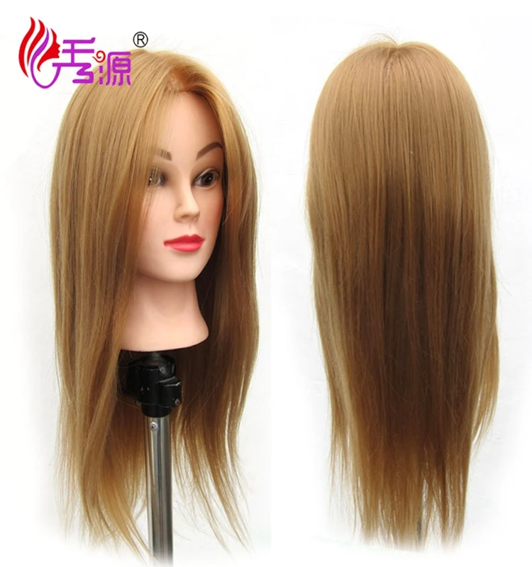 Китайские товары красоты 100 голова манекена из человеческих волос с натуральными волосами