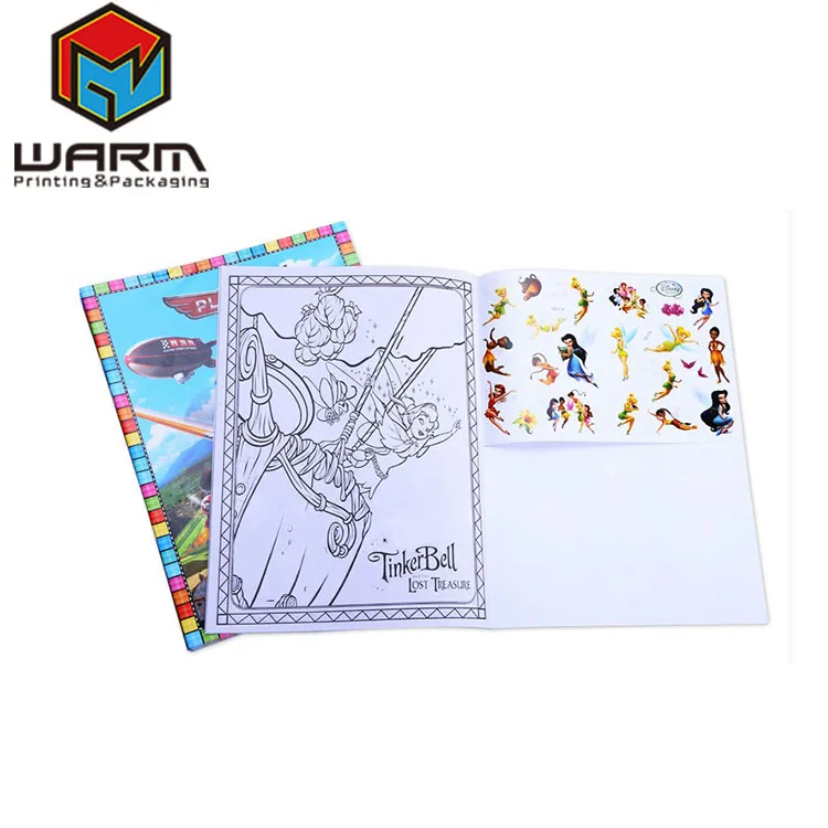 
children books Custom Printing Soft Cover Child Cartoon Coloring English Story Book comic manga books for kids 