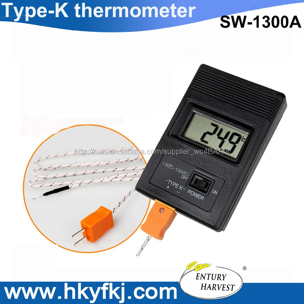 Промышленный термометр высокая температура датчик k тип термопары