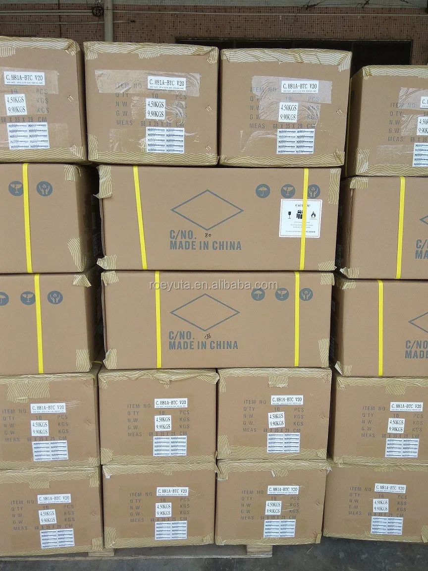  Материнская плата BTC ETH miner Intel h81-btc pro 1150 Core DDR3 для ПК 6 GPU PCI Биткойн