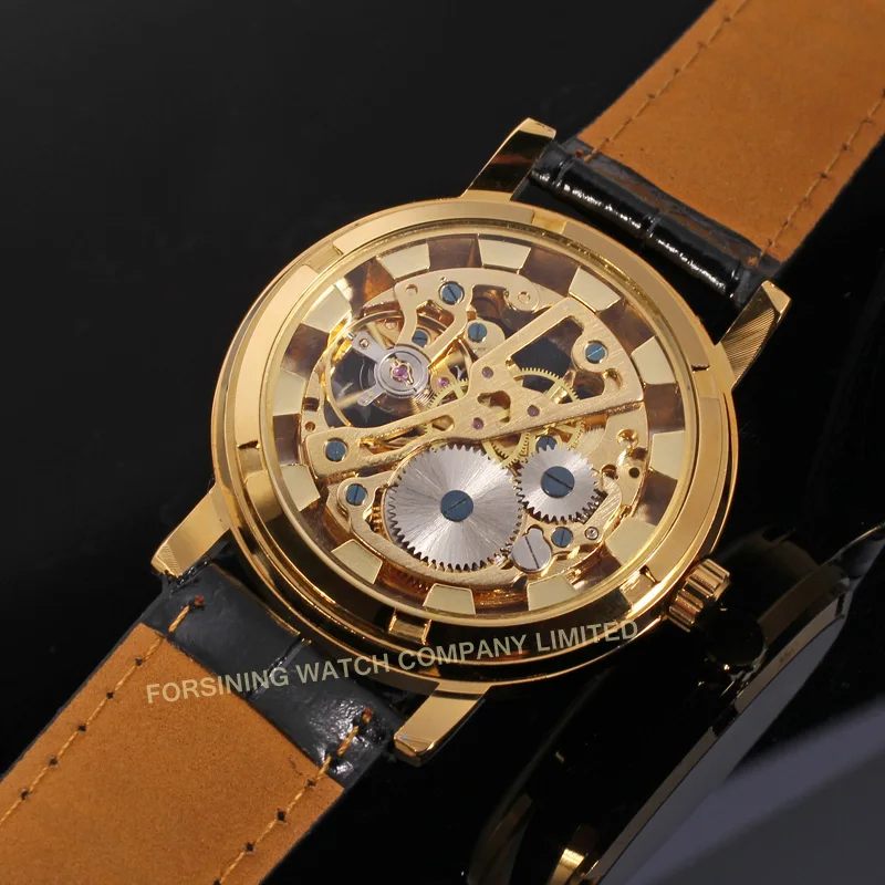 T-WINNER China watch manufacturer cheap mechanical skeleton watch oem watch