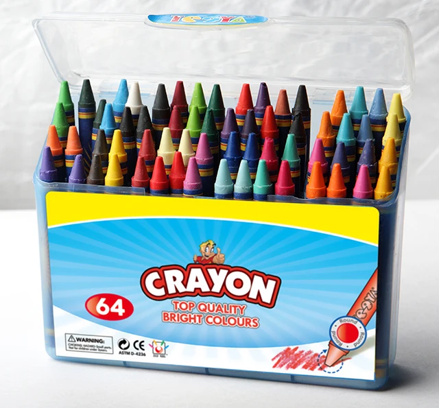 
8X90MM WAX CRAYON WITH GOOD QUALITY 6CT 8CT 12CT 16CT 24CT 48CT 64CT FOR CHOOSE 