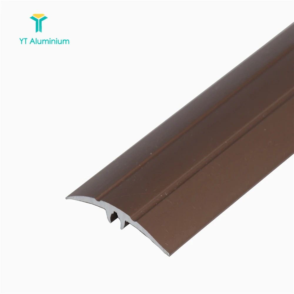 900mm Black Selfadhesive Flat Anodised Aluminium Door Floor Bar Edge Trim Thershold