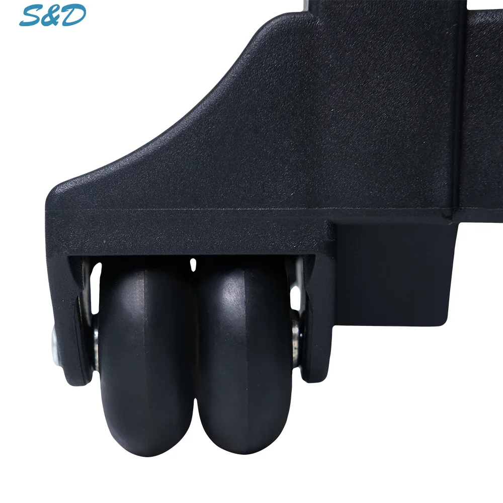 Vintage Suitcase Wheels And Trolley Handle With Wheel Frame