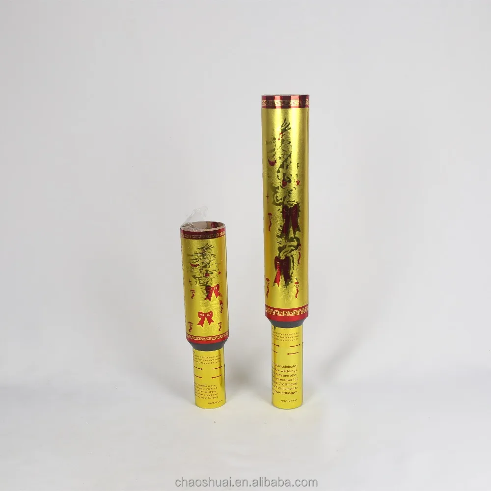 Gold party popper