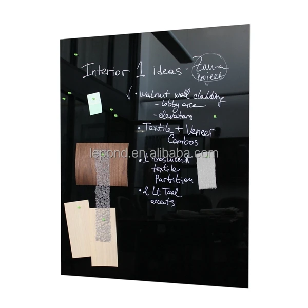 N357 Decor Magnetic Glass Board, Magnetic Marker Board Laminated Safe Glass