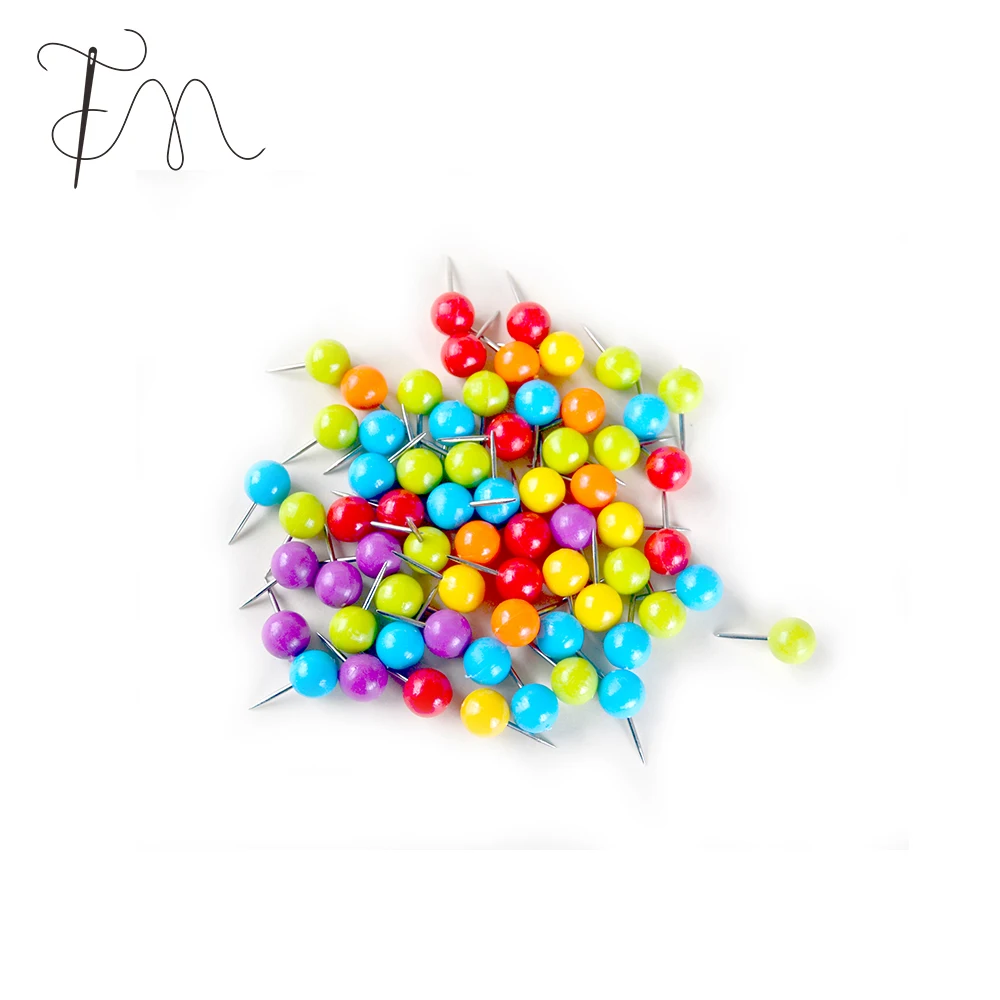 Various Shapes Stainless Steel Wholesale Assorted Color Pearl Head pin