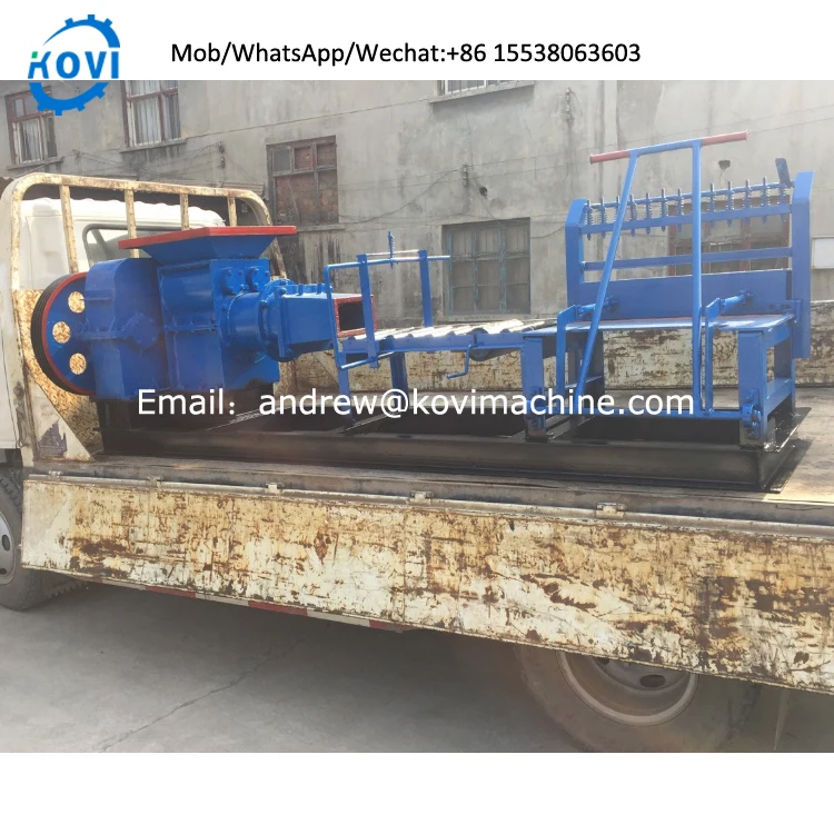 mobile automatic logo clay brick making cutting machine in thailand