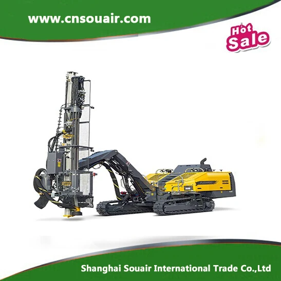 High quality atlas copco blast hole hydraulic drill rig FlexiROC T35 and T40 for limestone quarries and construction