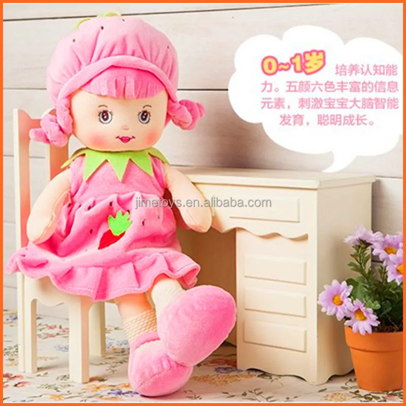 Custom Plush Fruit Fashion Dolls