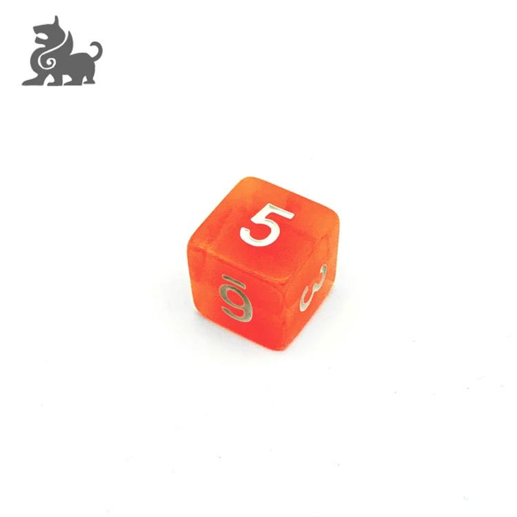 Wholesale  custom colorful promotional entertainment acrylic dice