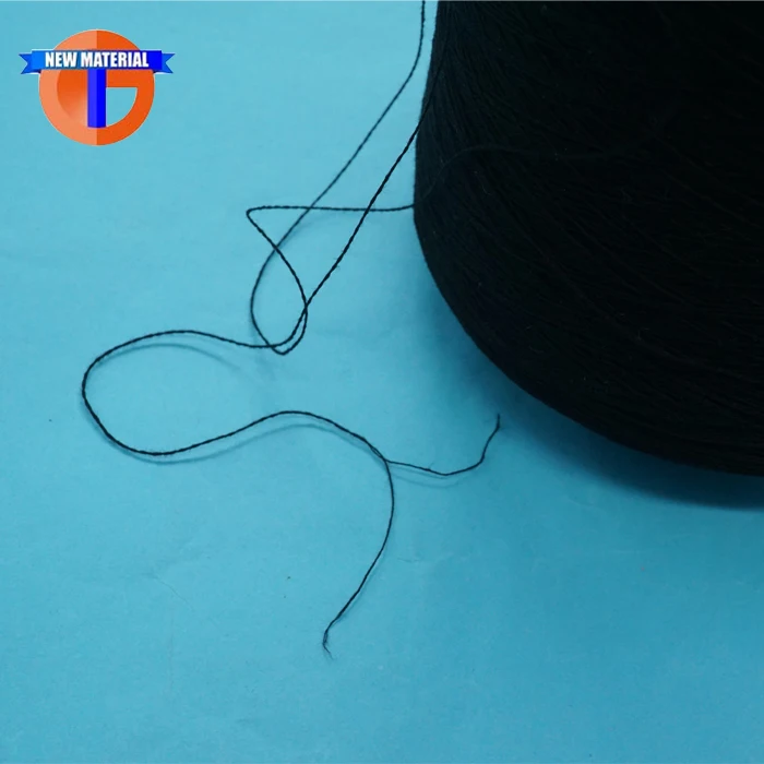 
30S/2 dope dyed black viscose yarn 