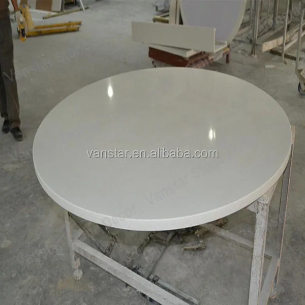 Low Cost Solid Surface Acrylic Round Table Top