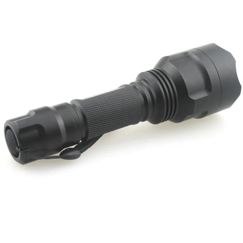 C8 365nm UV Torch Inspection Detection Ultra Violet Flashlight SEOUL 5W 365nm Blacklight for Pets Stain Detector (1x18650)