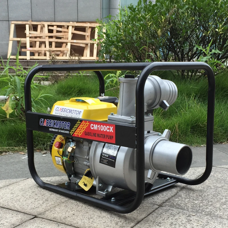 Wp40 100 мм 4 дюймов бензиновый двигатель водяной насос для орошения в сельском хозяйстве использования