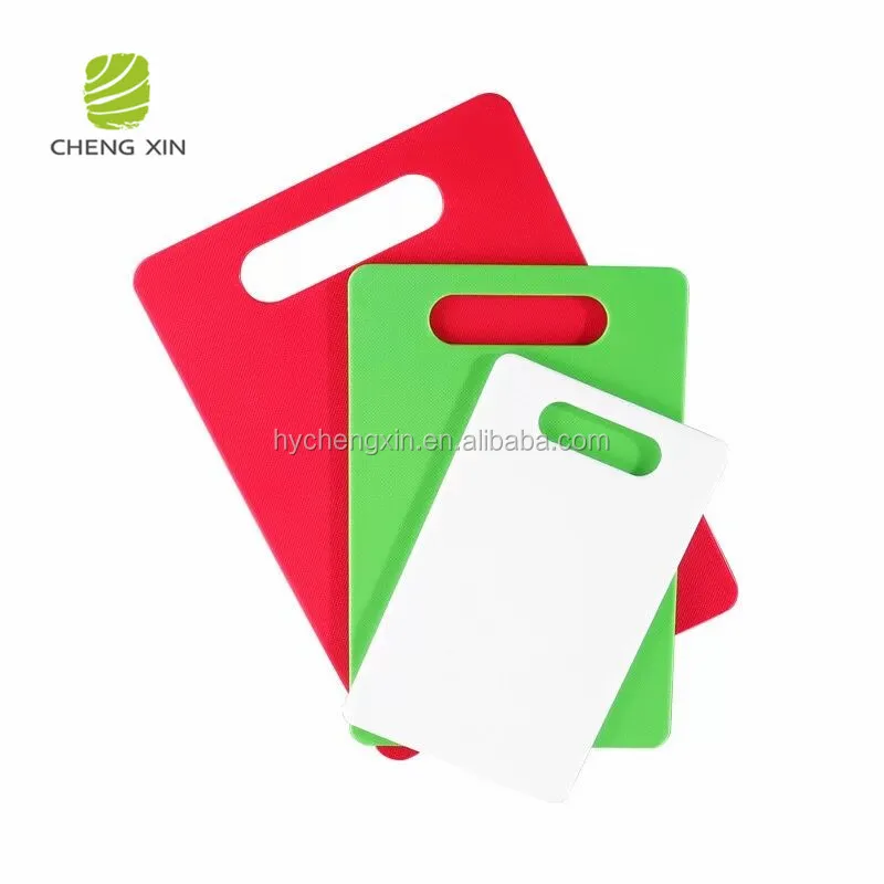 hot sale BPA free classic fruit vegetable Plastic kitchen butcher block poly cutting board