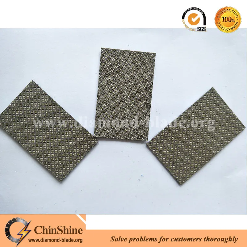 Flexible diamond polishing sheet fit hand polishing pads for marble, glass and ceramic