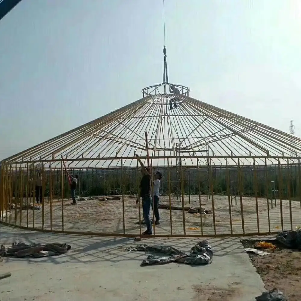 
easy set up mongolian tent yurt 