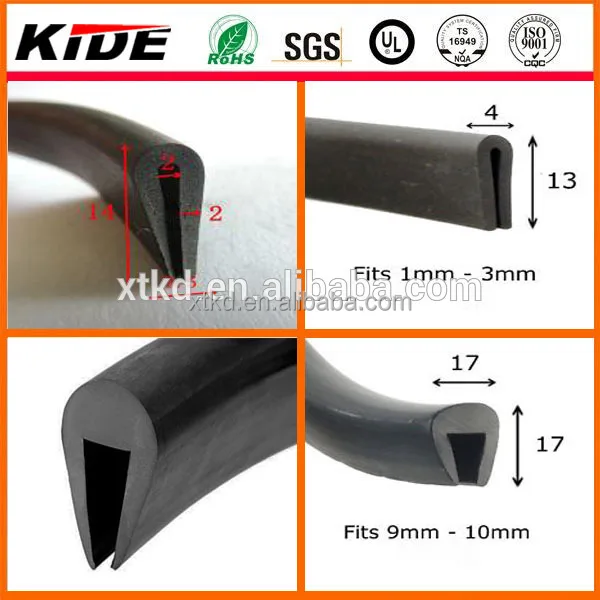 EPDM strip/U-channel seal strip,epdm rubber protection strip,rubber protection strip