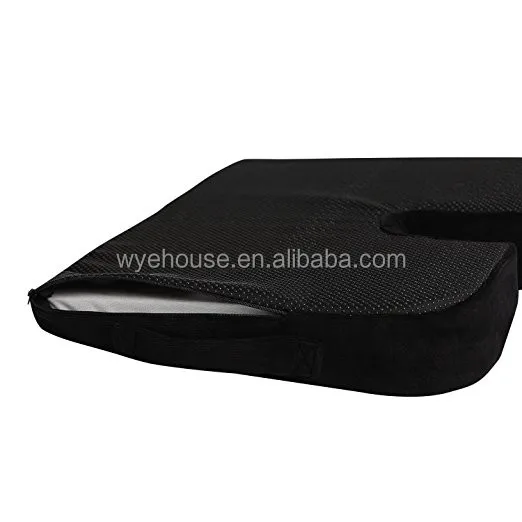 Подгонянная геморрой Подушка кровообращения Coccyx ортопедическая большая пена памяти подушка сиденья