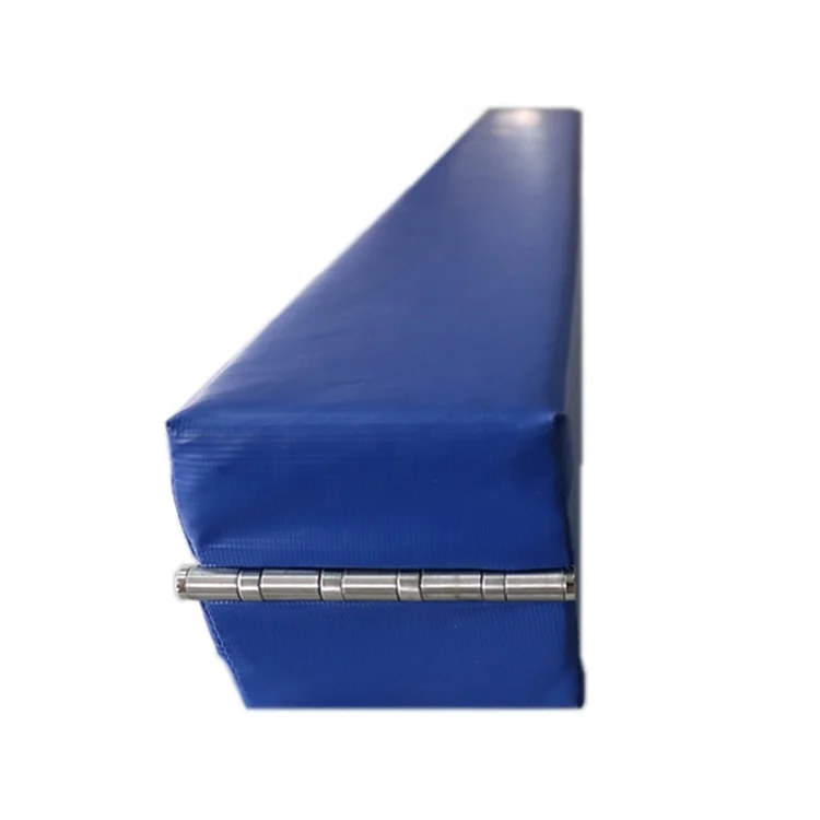 7FT / 8FT Blue PVC Vinyl Floor Gym Skill Training Equipment & Balance Beam Wooden Balance beam