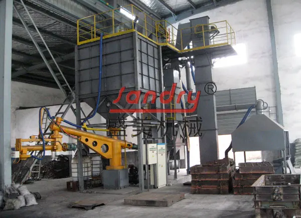 resin coated sand mixing machine with good price