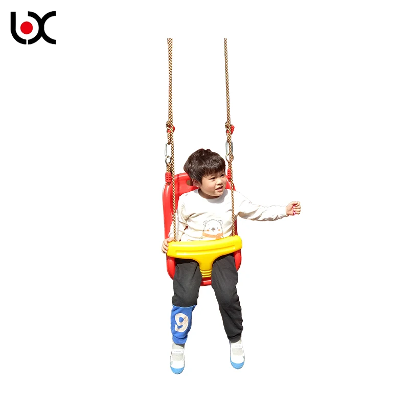 Safety profession colorful baby outdoor hanging swing chair