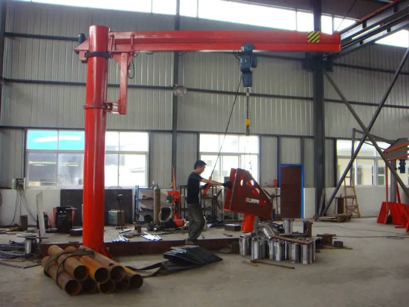 BZ Model electric turning column mounted Jib Crane 3 ton jib crane