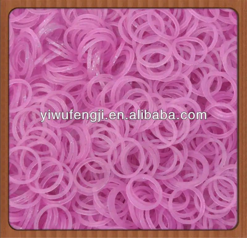 силиконовой резинкой кольца одном направлении/блеск ткацкий станок резиновые ленты для пополнения
